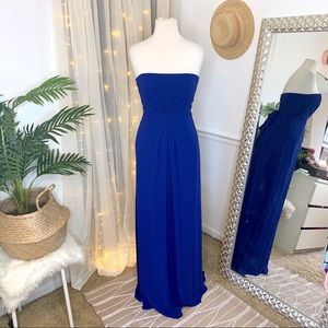 BCBG Max Azria Royal Blue Maxi Dress